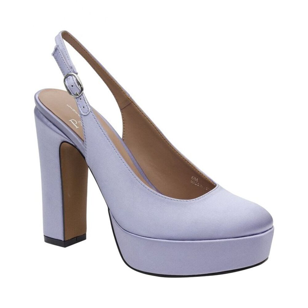 Linea Paolo Ivie Satin Pump, Purple